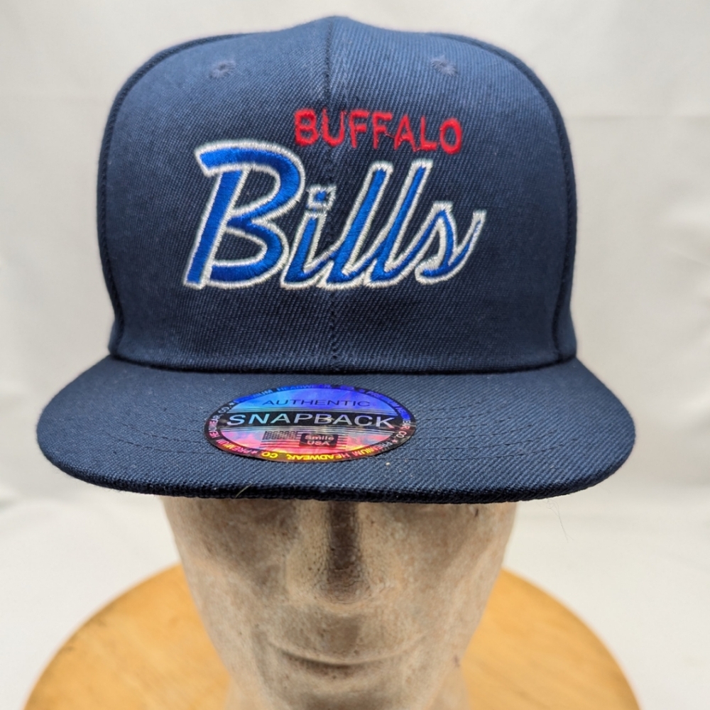 Buffalo Bills Snap back Hat by Smile USA like new. Adult, adjustable